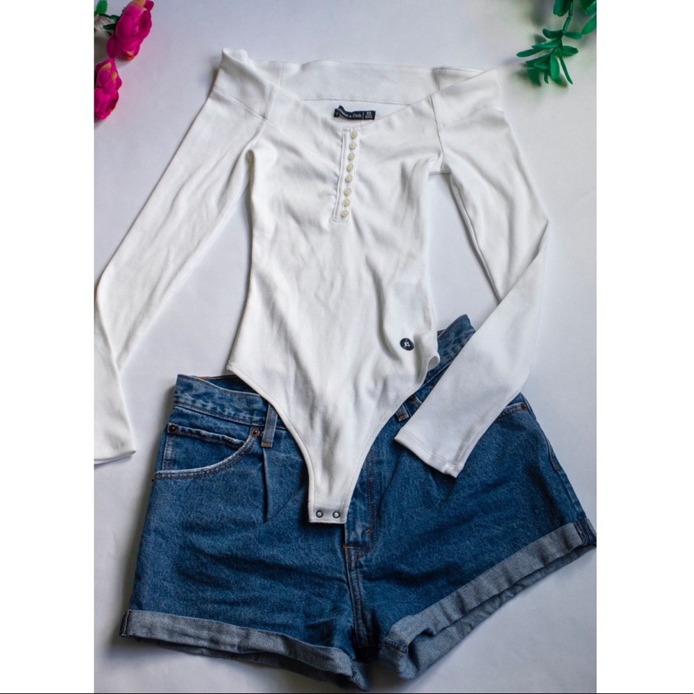 Off-The-Shoulder Bodysuit